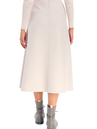 Серая юбка MAX MARA: фото 5 - Invogue